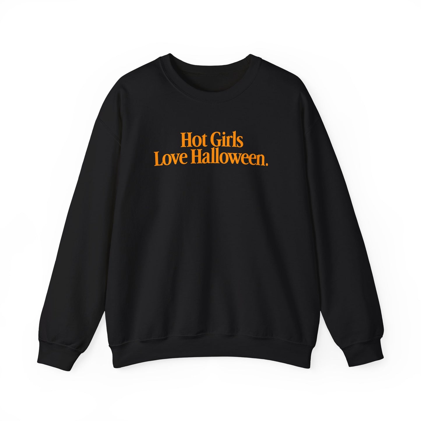 'HOT GIRLS 🧡 HALLOWEEN' - SWEATSHIRT