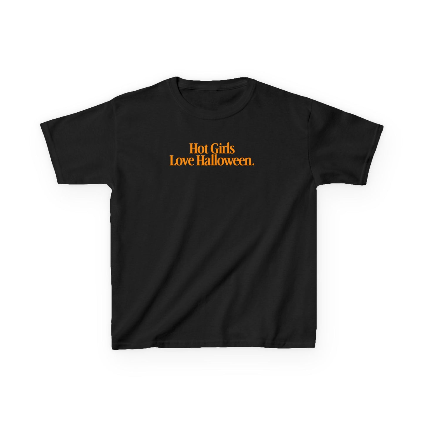 'HOT GIRLS 🧡 HALLOWEEN' - BABY TEE