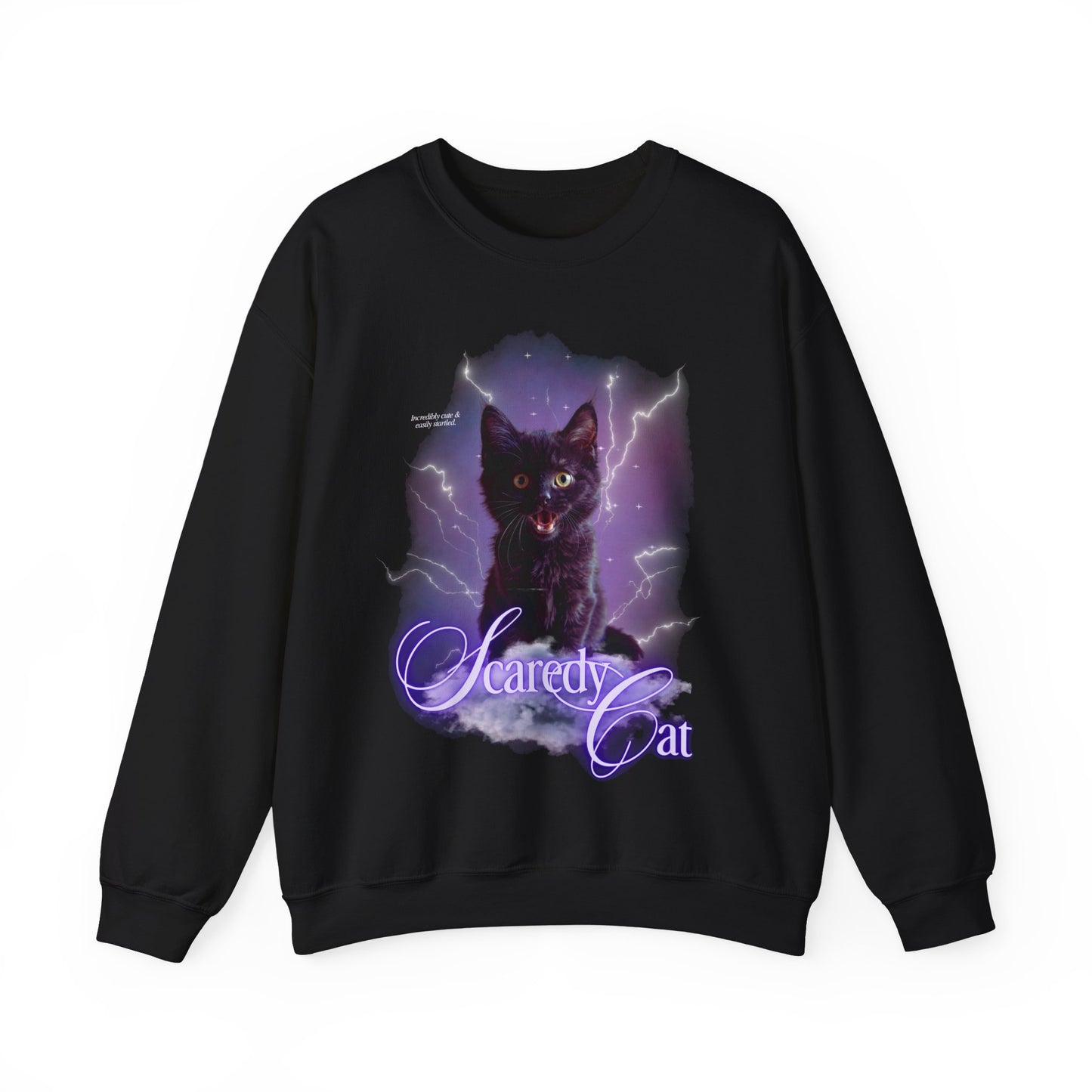 'SCAREDY CAT' - SWEATSHIRT