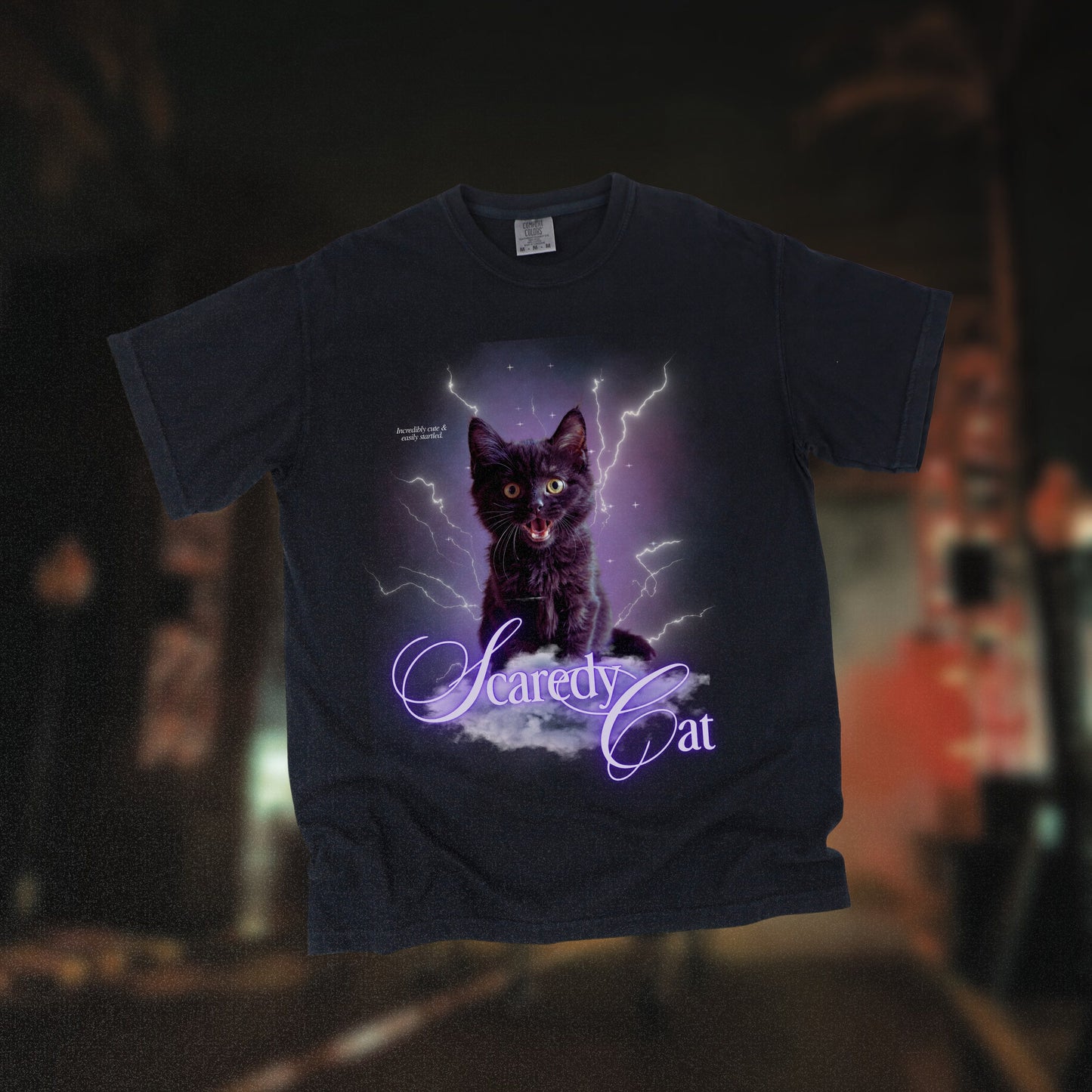 'SCAREDY CAT' - TEE