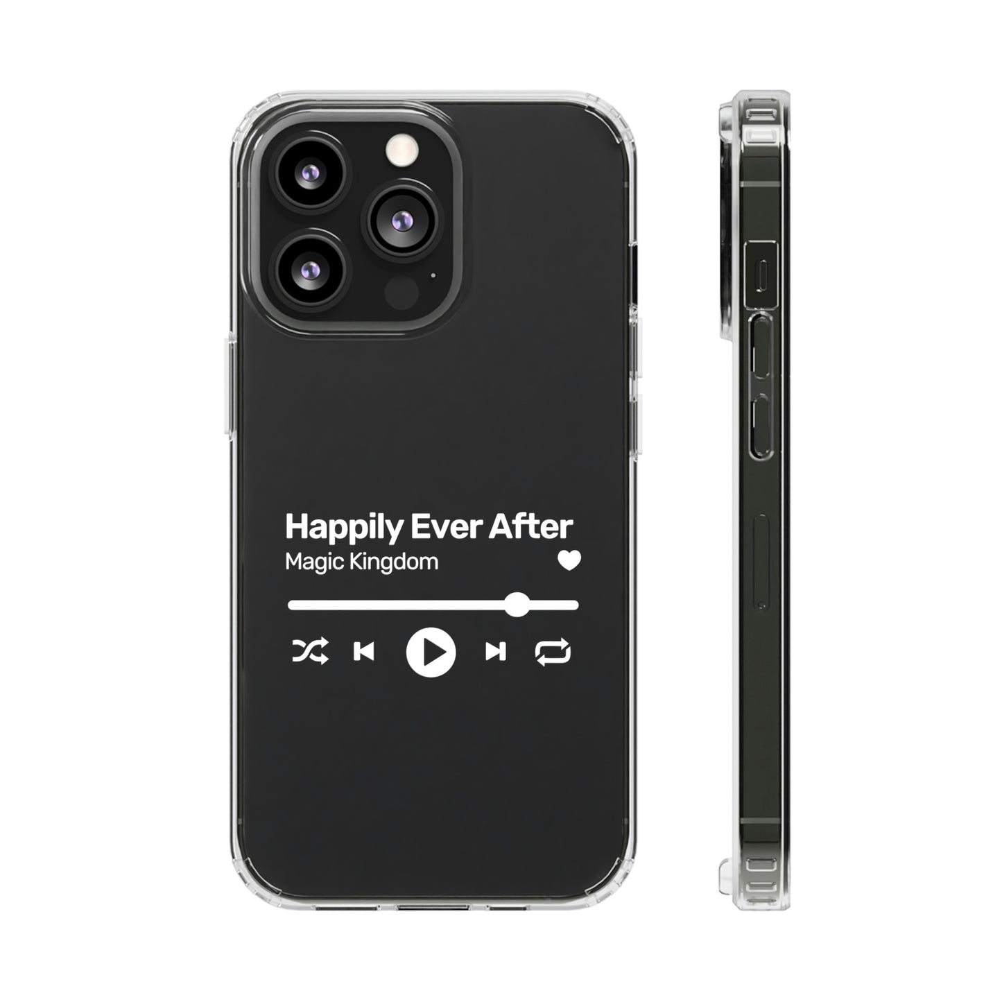 'HAPPILY EVER AFTER PHONE CASE' - WHITE