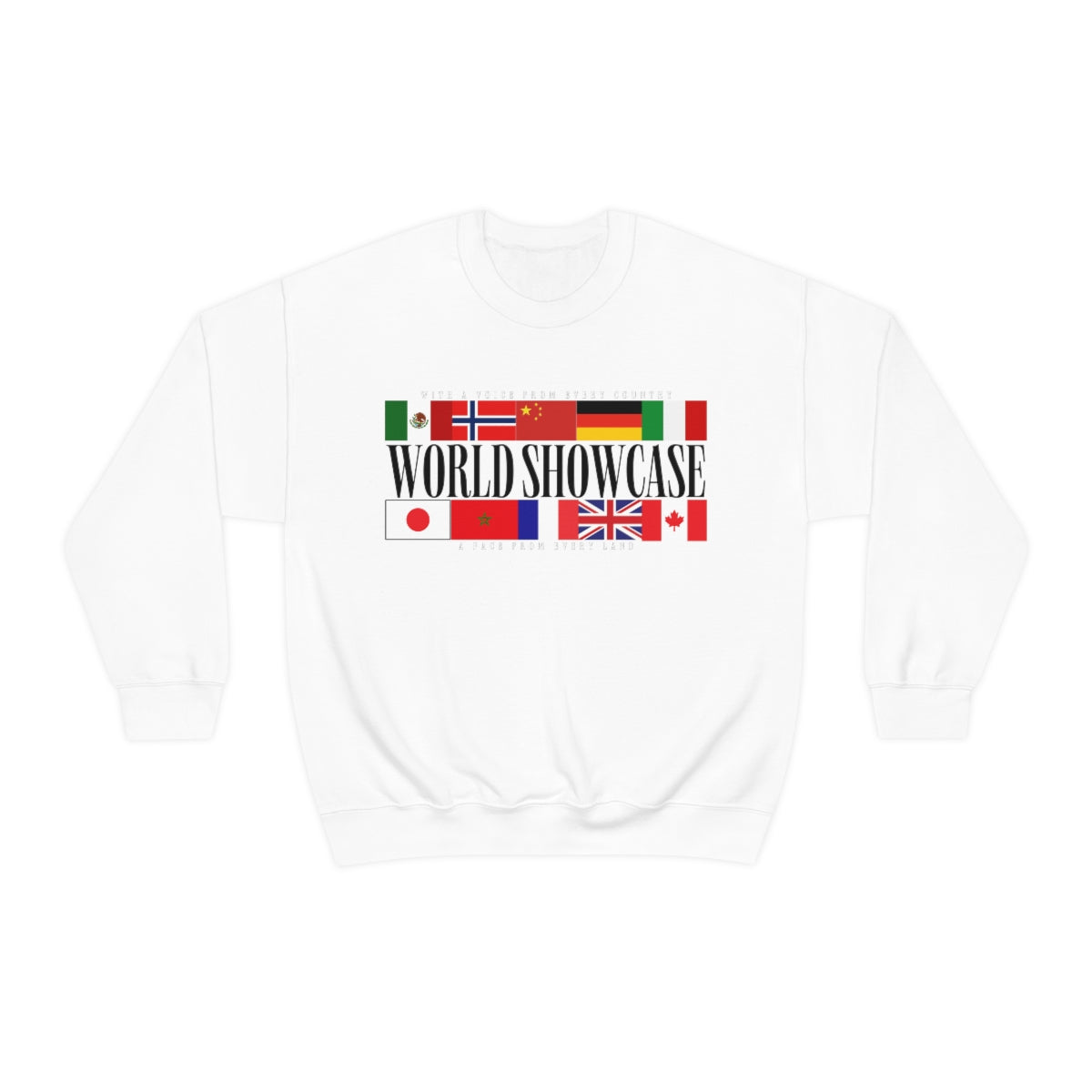 'WORLD SHOWCASE' - SWEATSHIRT