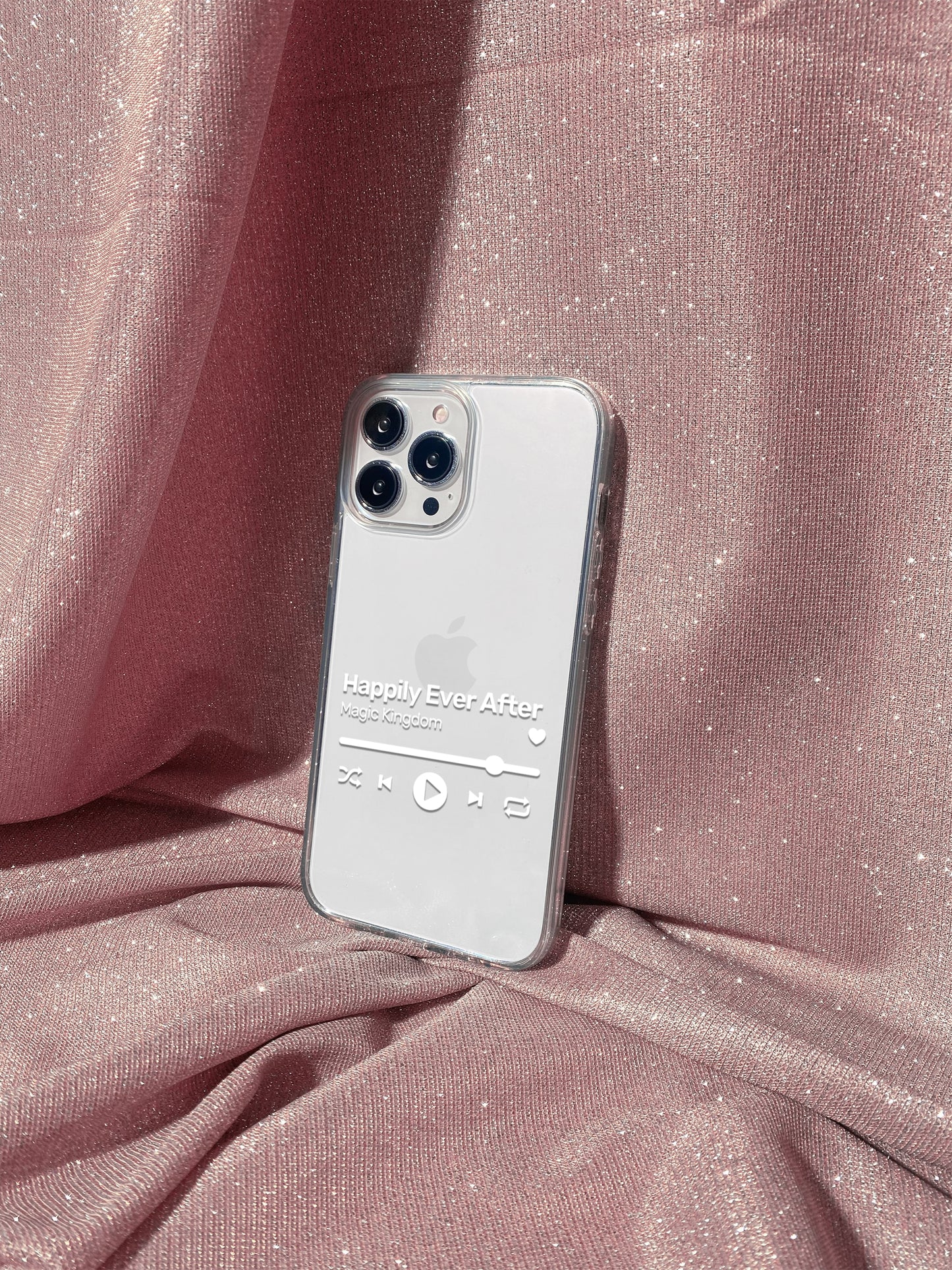 'HAPPILY EVER AFTER PHONE CASE' - WHITE