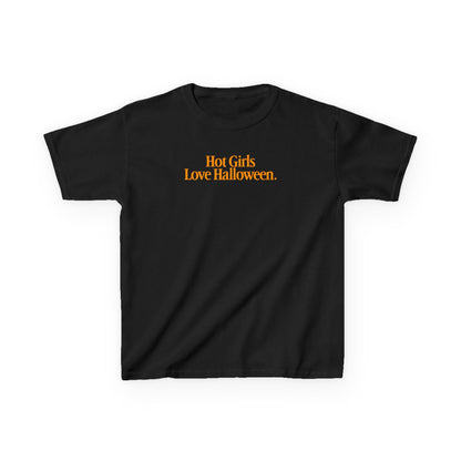'HOT GIRLS 🧡 HALLOWEEN' - BABY TEE