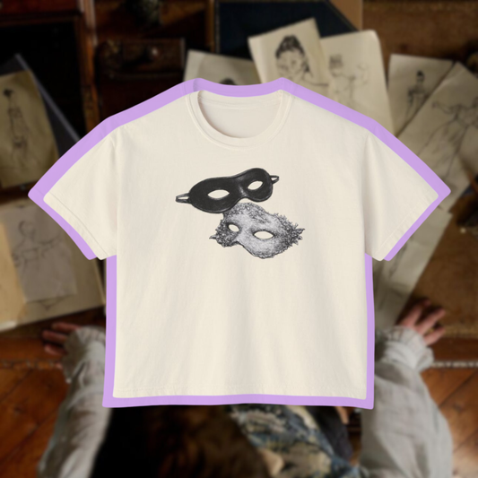 'MASQUERADE' - BOXY TEE