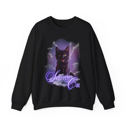 'SCAREDY CAT' - SWEATSHIRT