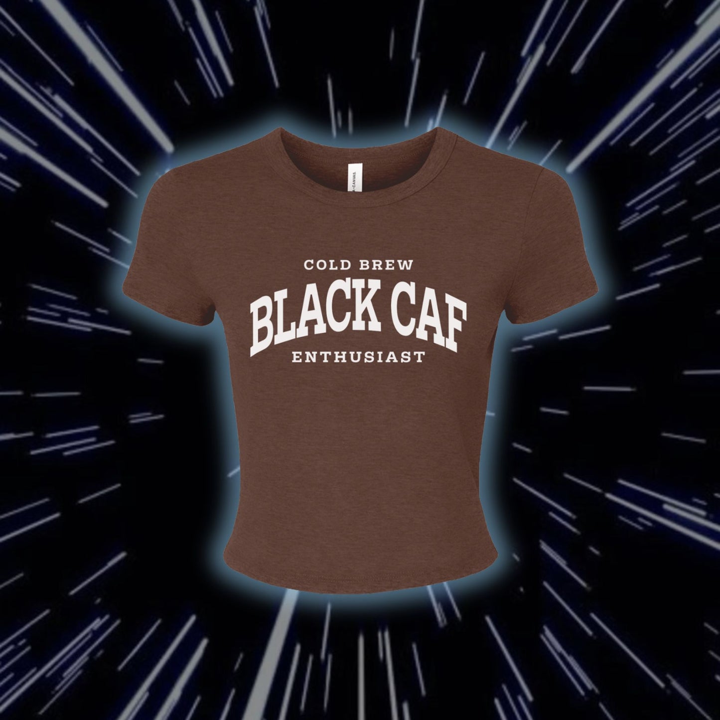 'BLACK CAF' - BABY TEE