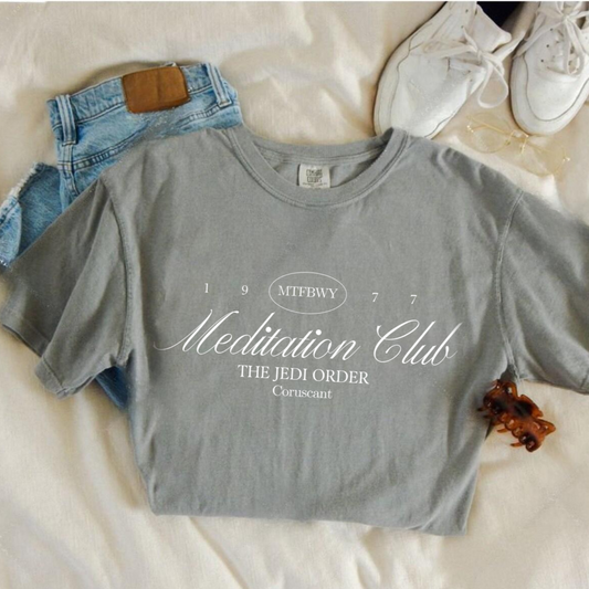 'MEDITATION CLUB' - TEE