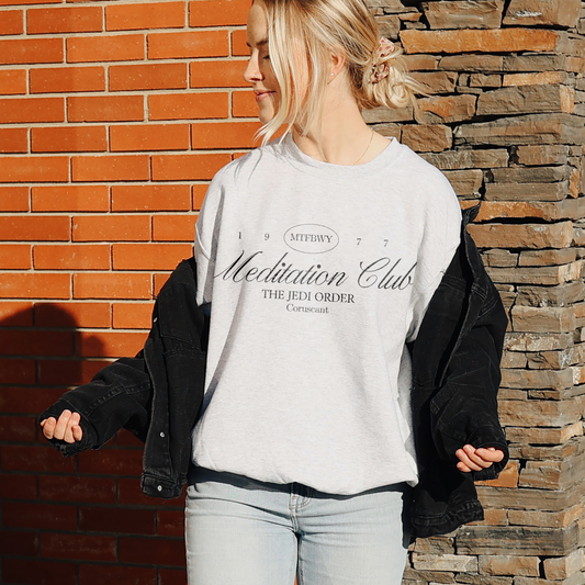'MEDITATION CLUB' - SWEATSHIRT