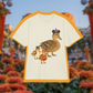 'HALLOWEEN PARK DUCKS' - OVERSIZED TEE