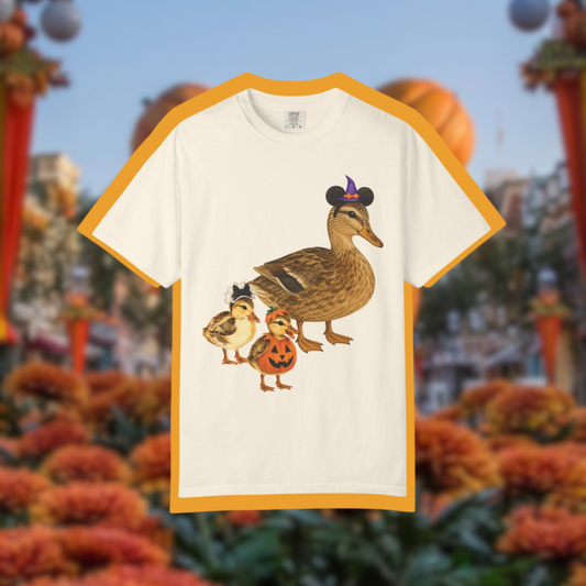 'HALLOWEEN PARK DUCKS' - TEE
