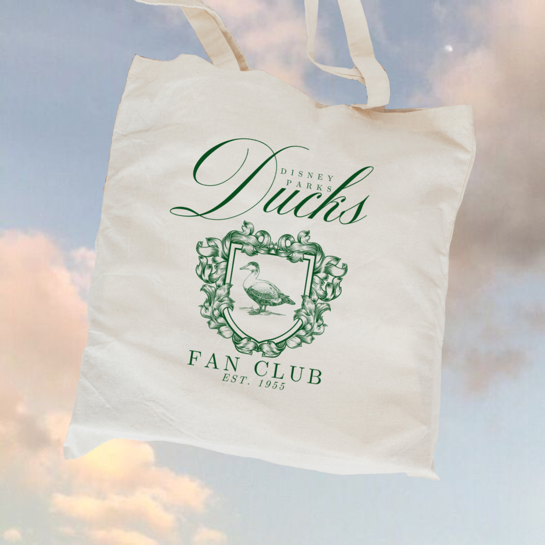 'PARKS DUCKS FAN CLUB' - TOTE BAG