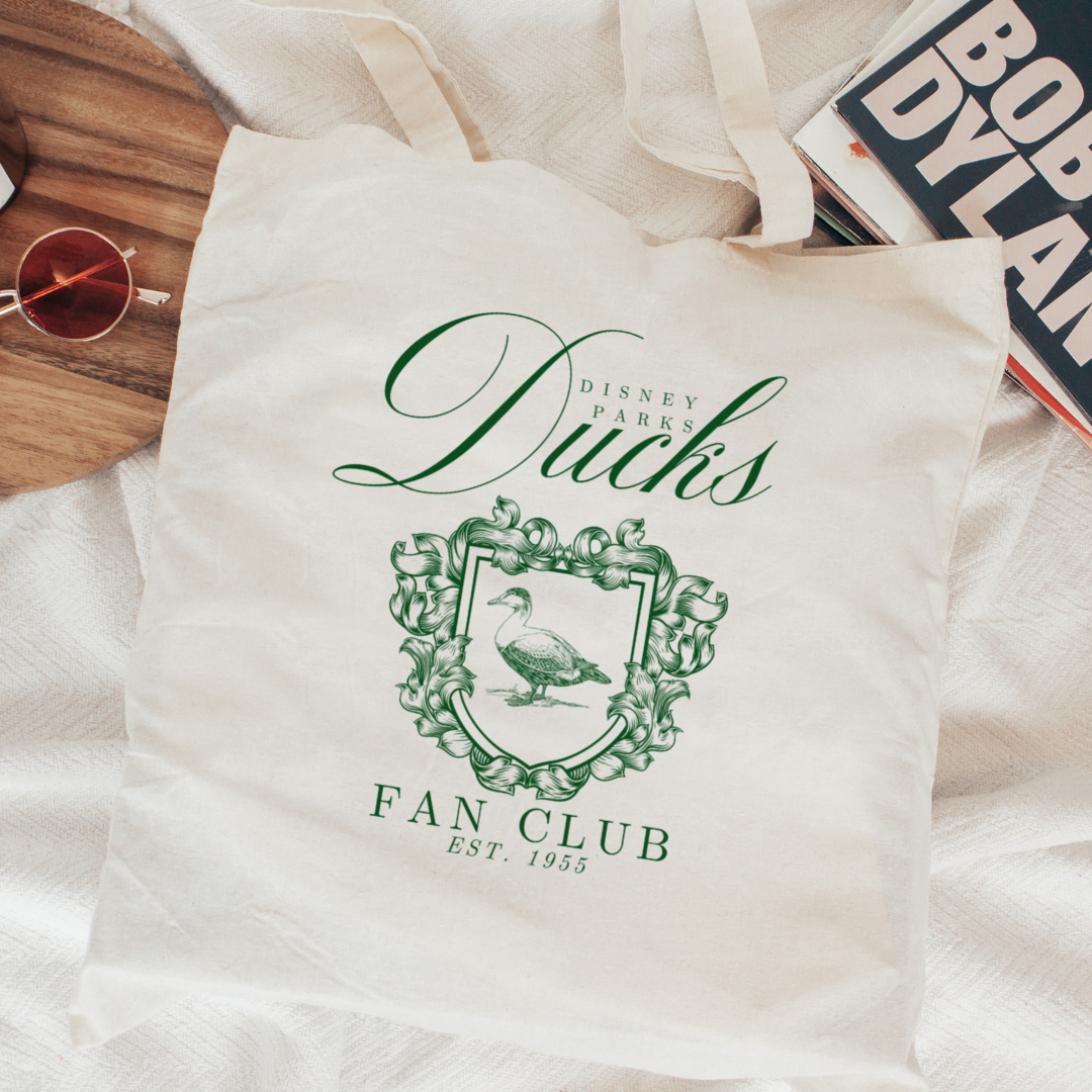 'PARKS DUCKS FAN CLUB' - TOTE BAG