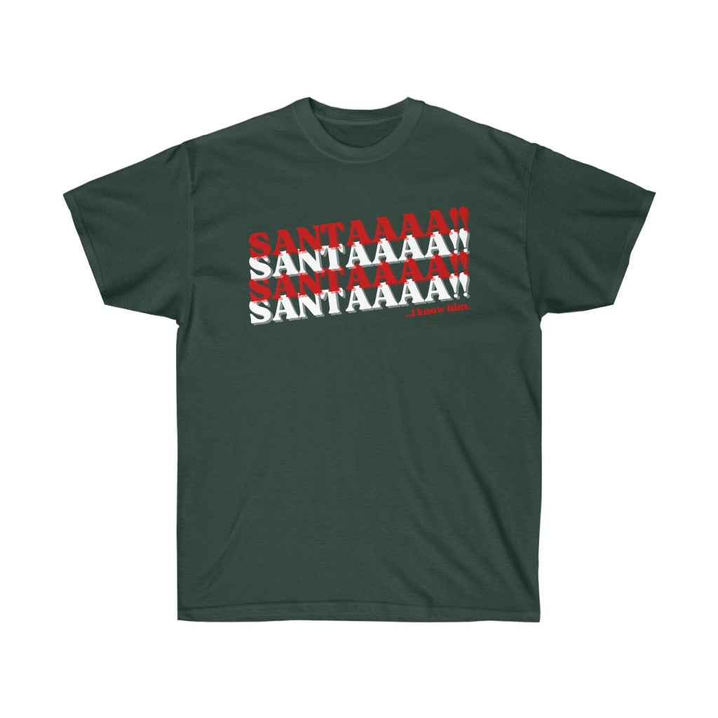 'SANTAAAA!!' - ELF QUOTE TEE