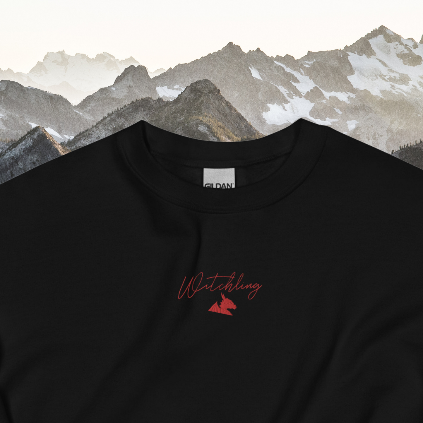 'WITCHLING' - EMBROIDERED SHIRT