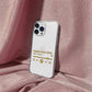 'HAPPILY EVER AFTER PHONE CASE' - GOLD